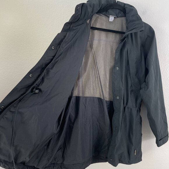 Mountain Equipment Co-Op Womens Petite Medium Gore-Tex Jacket Stowaway Hood - Picture 15 of 16